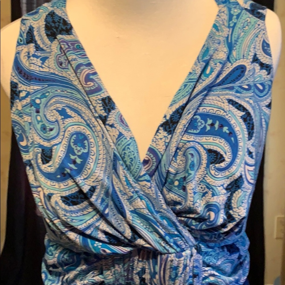 Some Large Maxi Dress in blues